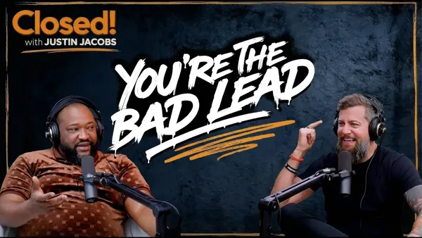 He Built 75% of His Book Eating Lunch - The Free Lunch Lead Strategy | Victor Crumity Jr