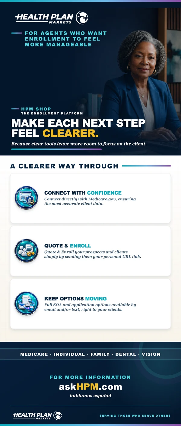 HPM Shop psychological clarity retractable banner.
