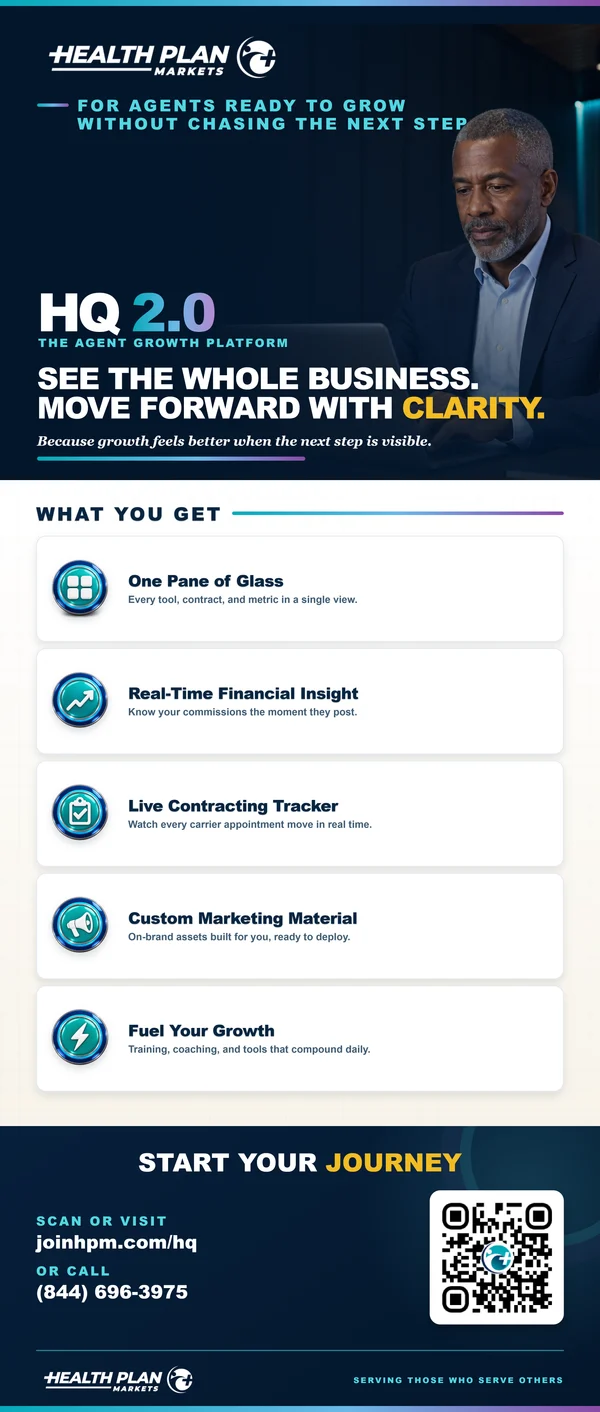 HQ 2.0 psychological clarity retractable banner.