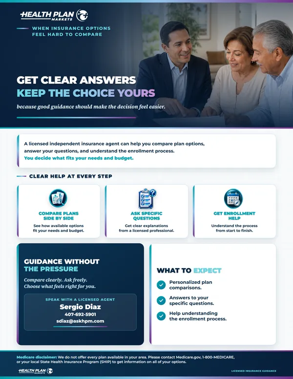 Licensed Agent Guidance flyer.